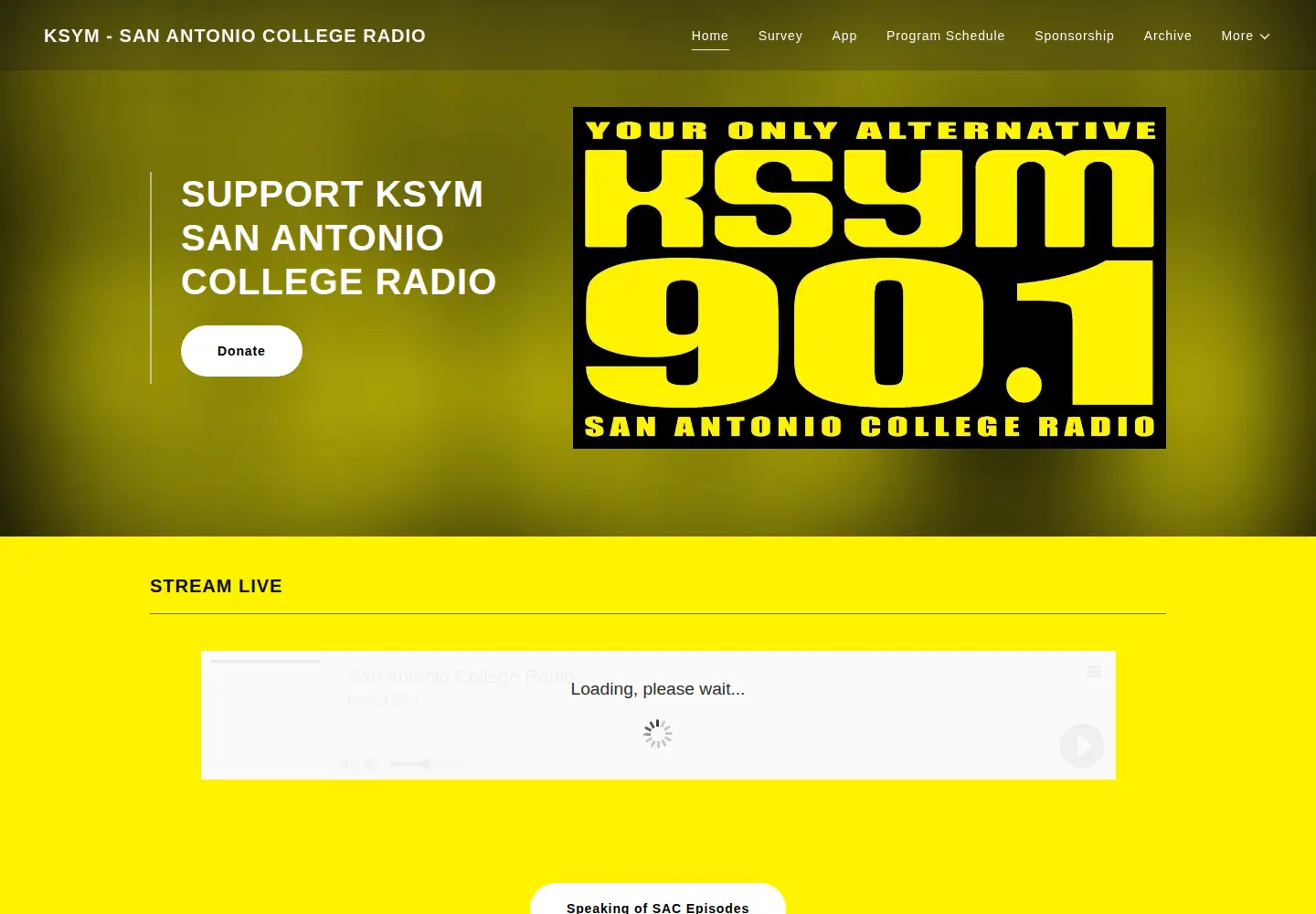 Screenshot of ksym.org