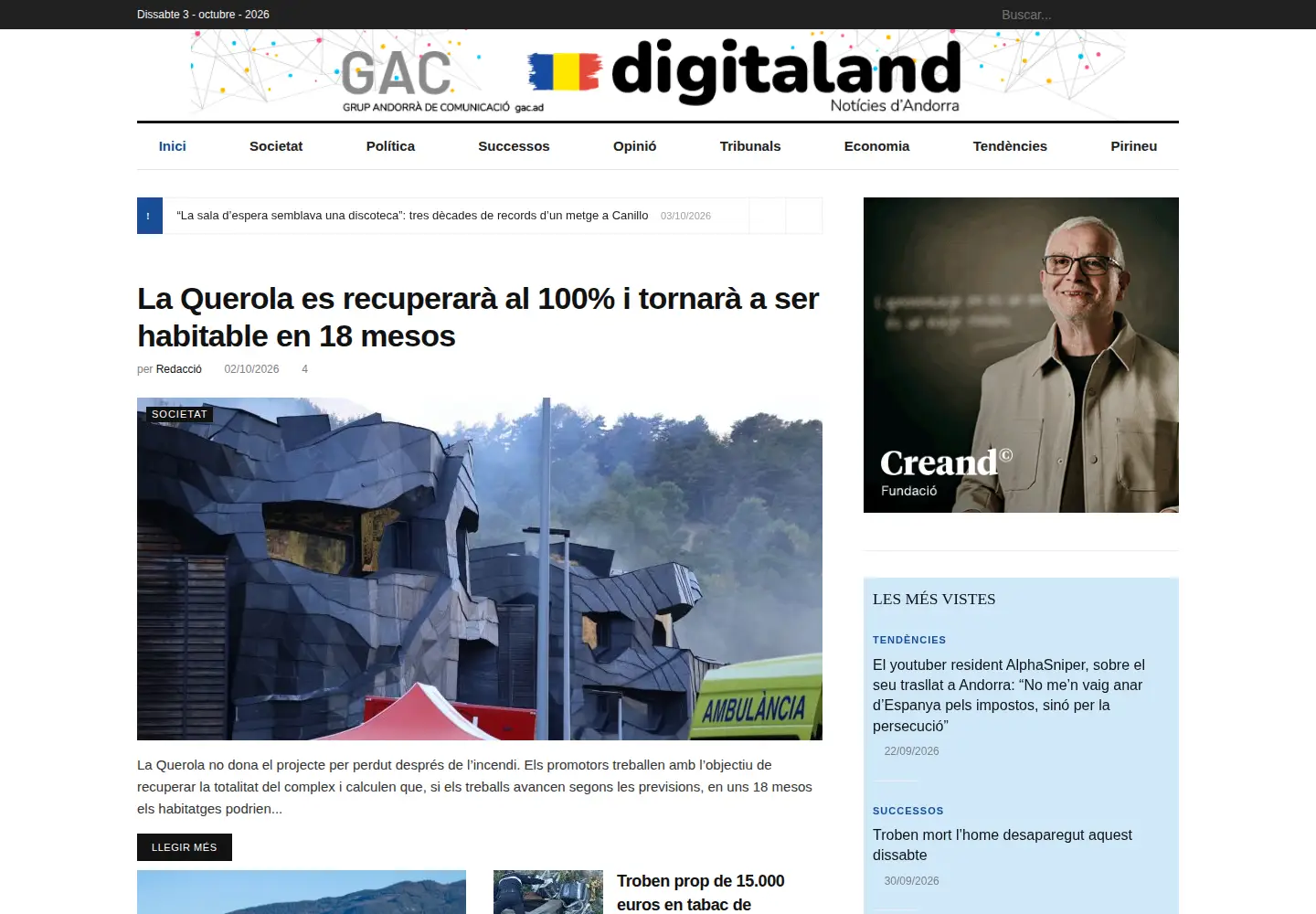 Screenshot of digitalandorra.com