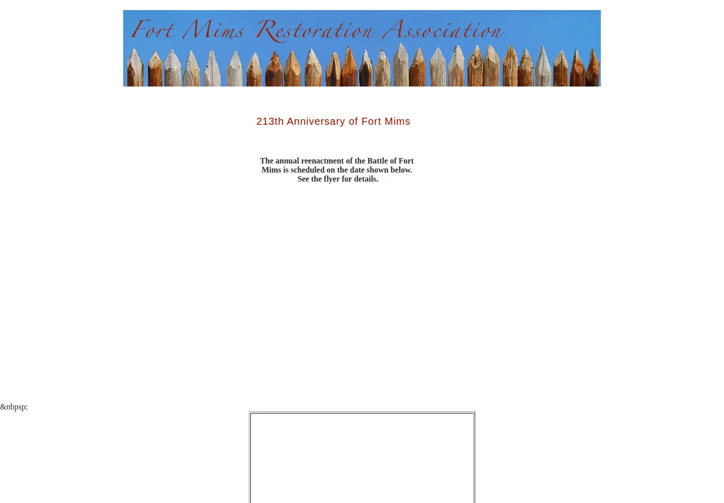 Screenshot of fortmims.org