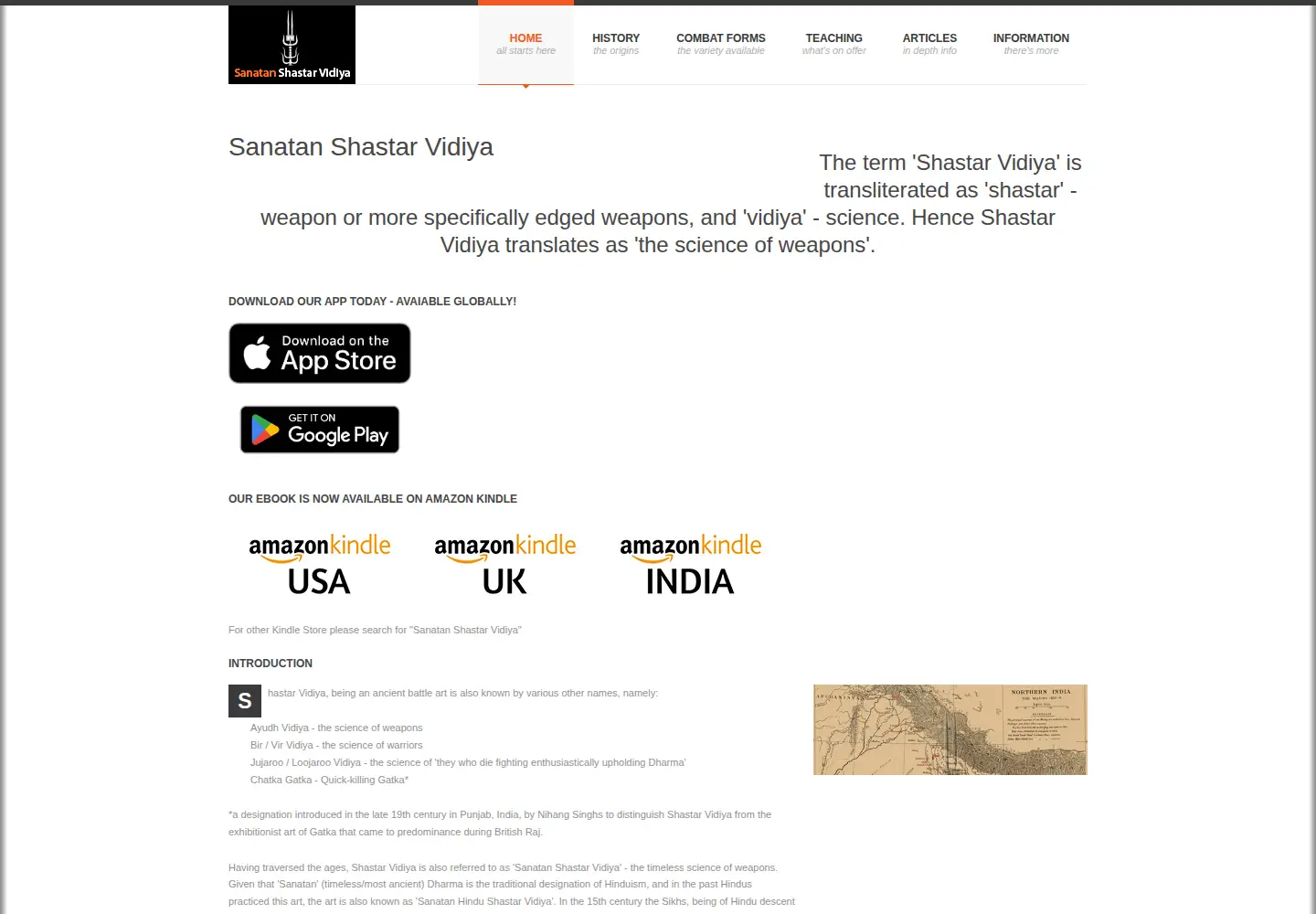 Captured homepage of shastarvidiya.org in the current scan