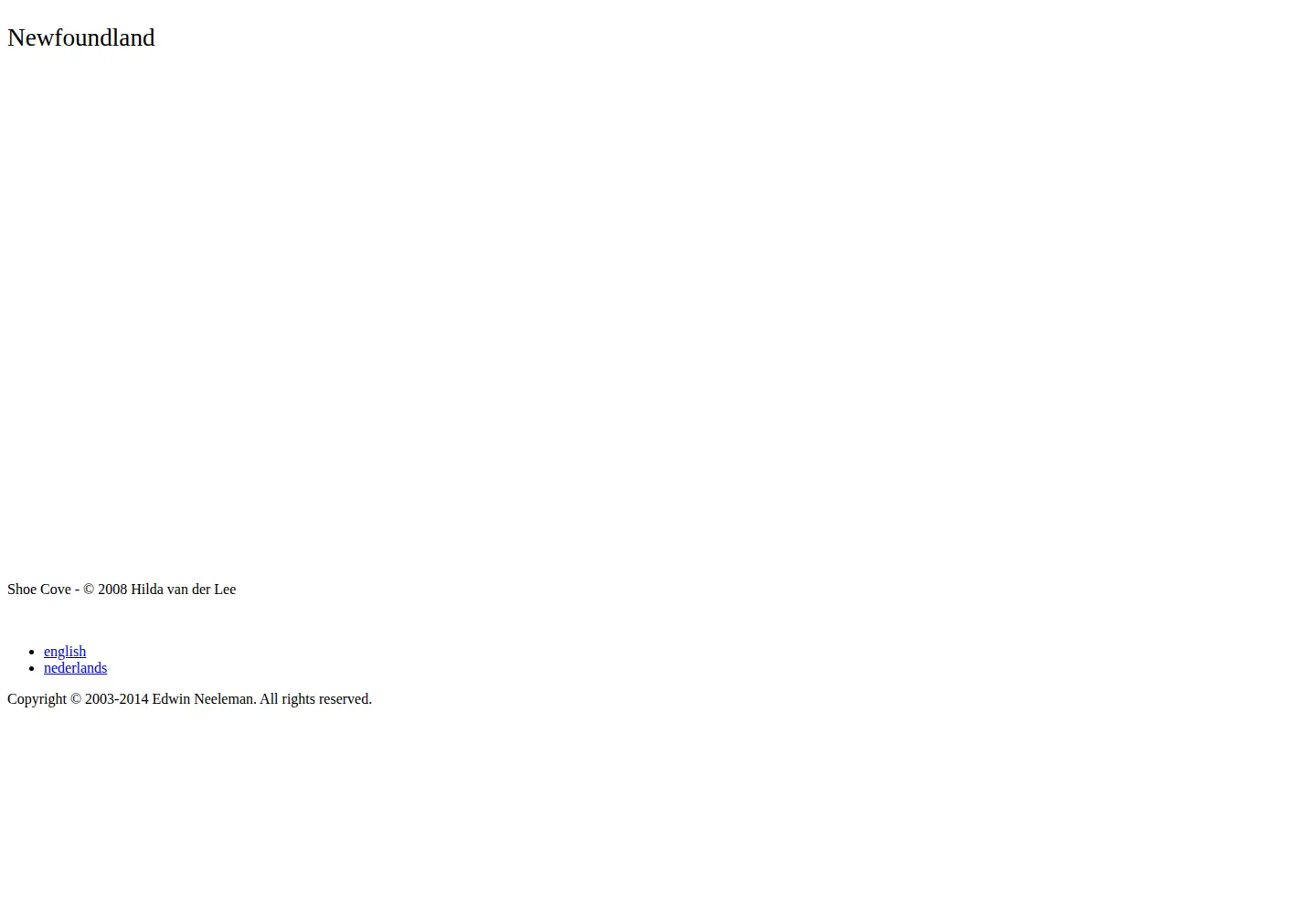 Captured homepage of hilwin.nl in the current scan