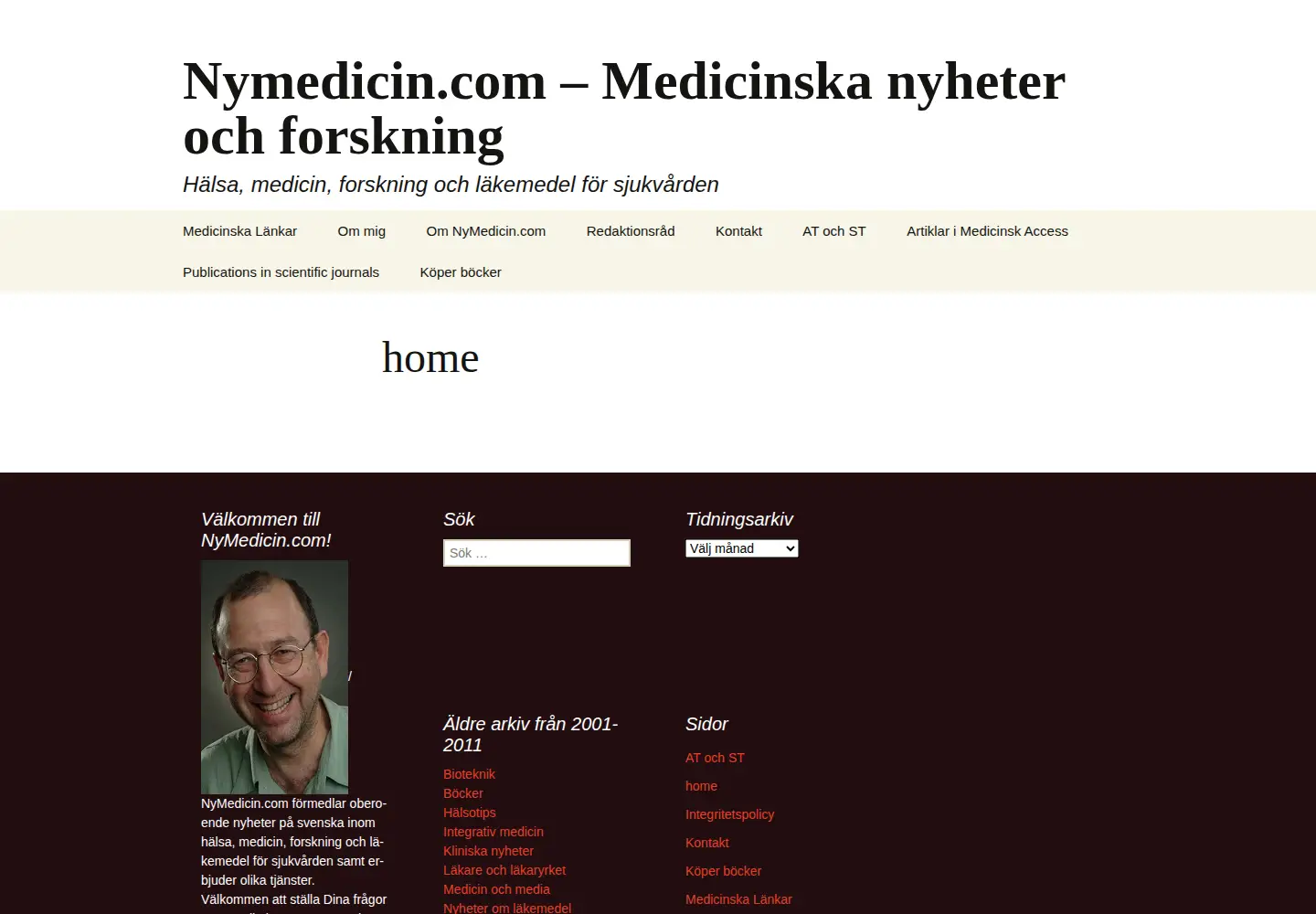 Screenshot of nymedicin.com