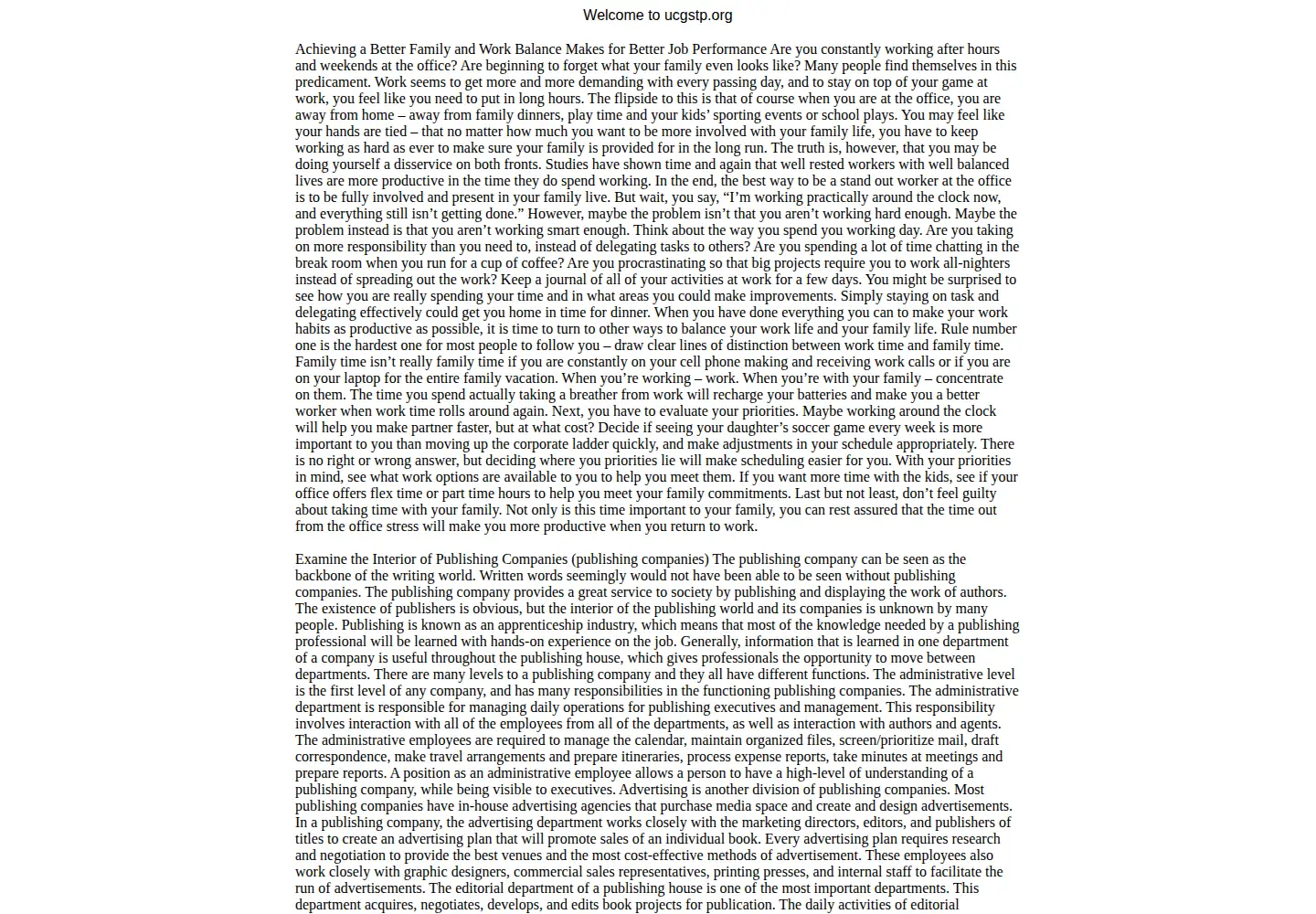 Screenshot of ucgstp.org