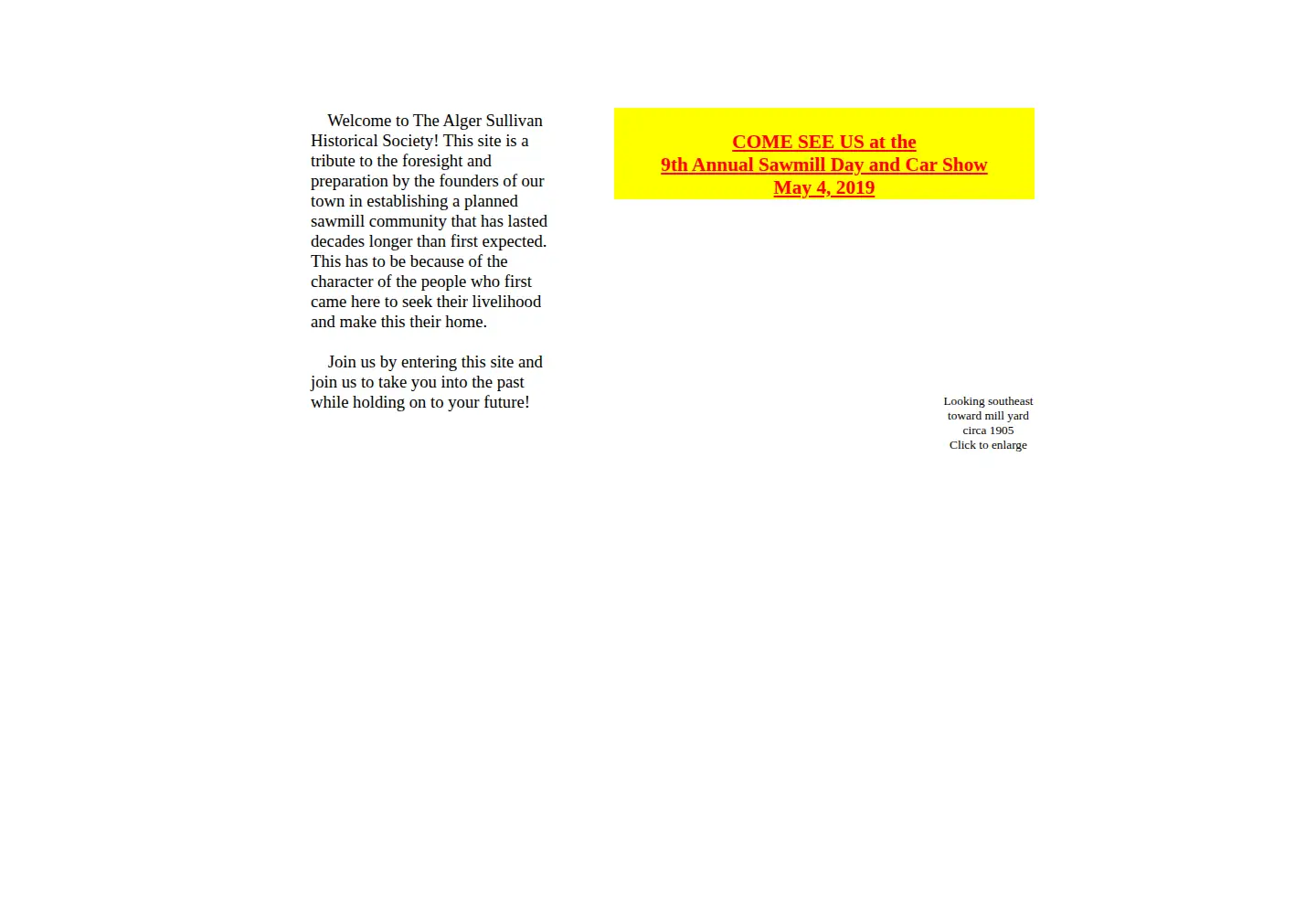 Screenshot of algersullivan.org