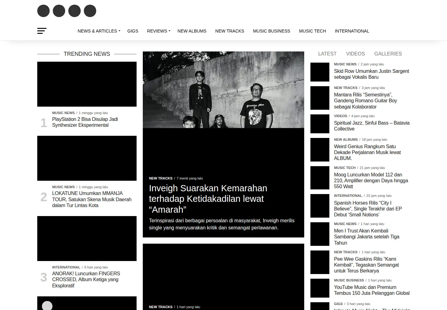 Captured homepage of gigsplay.com in the current scan