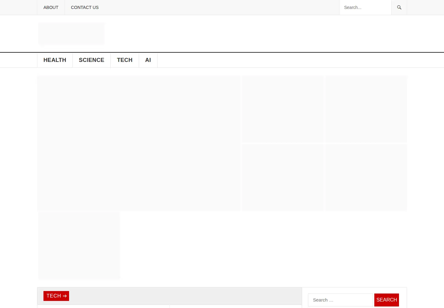 Captured homepage of technosecrets.com in the current scan