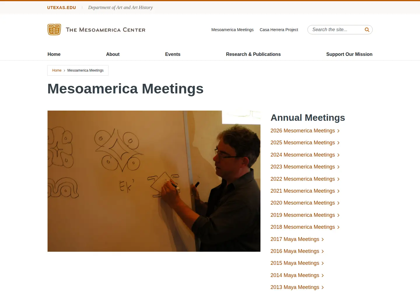 Screenshot of utmaya.org