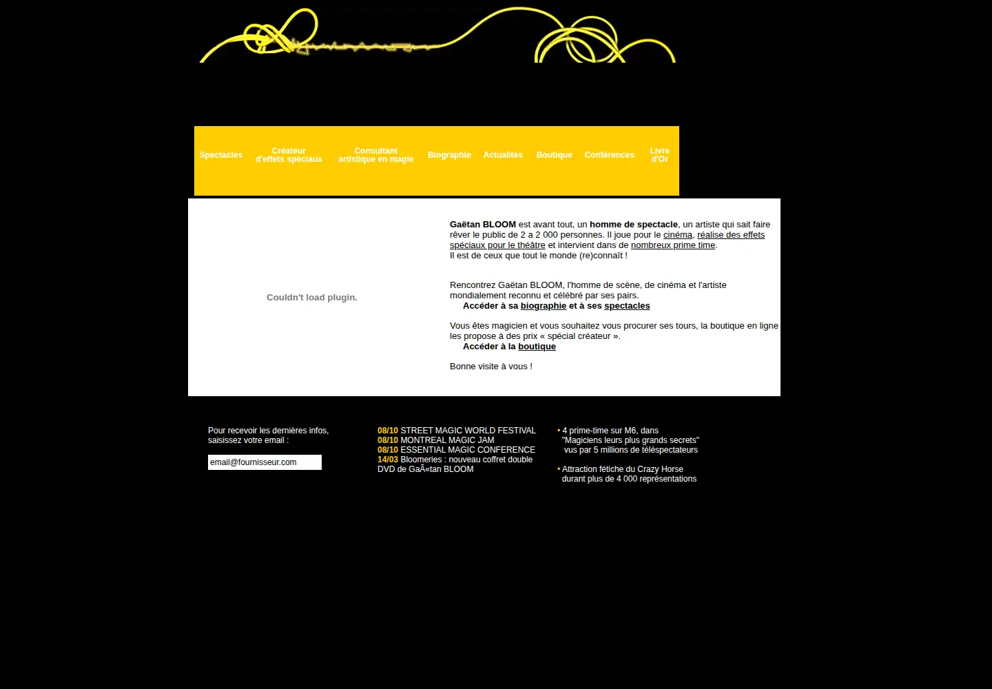 Screenshot of gaetanbloom.com