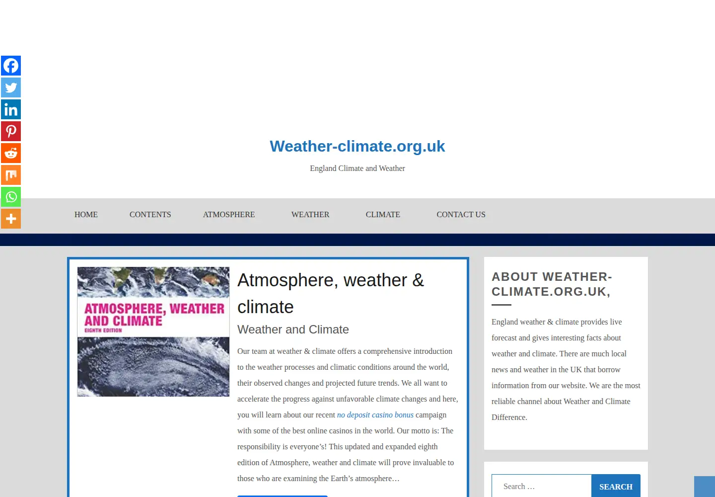 Screenshot of weather-climate.org.uk