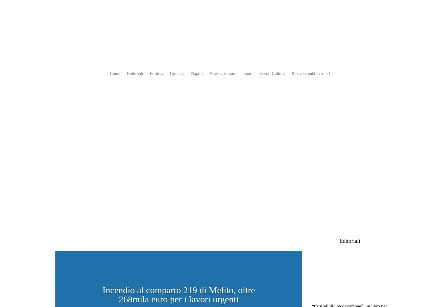 Captured homepage of melitonline.net in the current scan