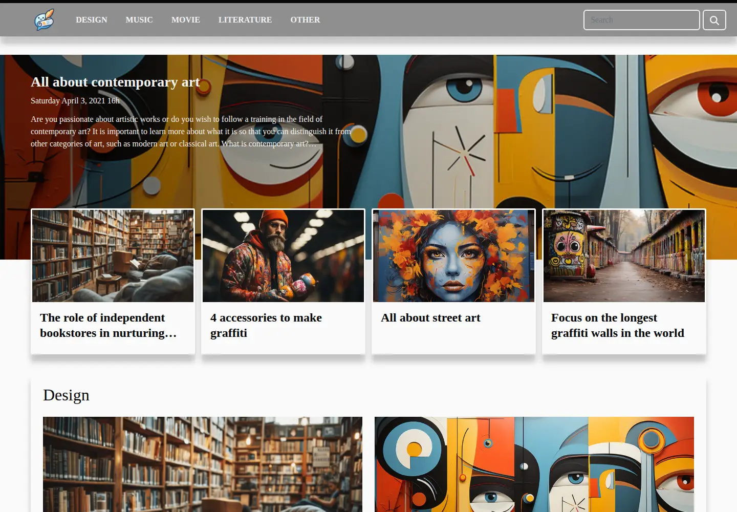 Screenshot of judithmerril.com