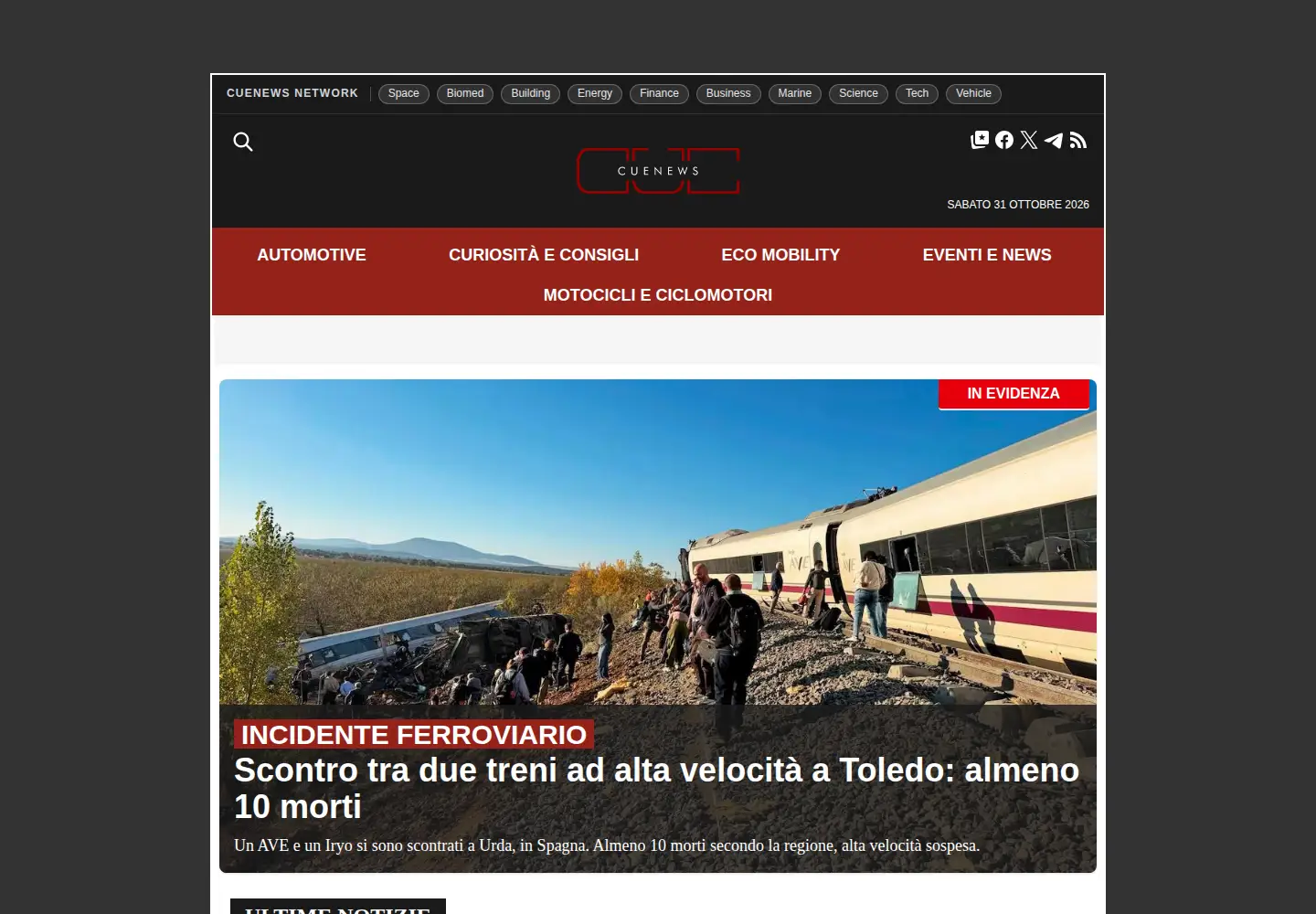 Screenshot of vehiclecue.it