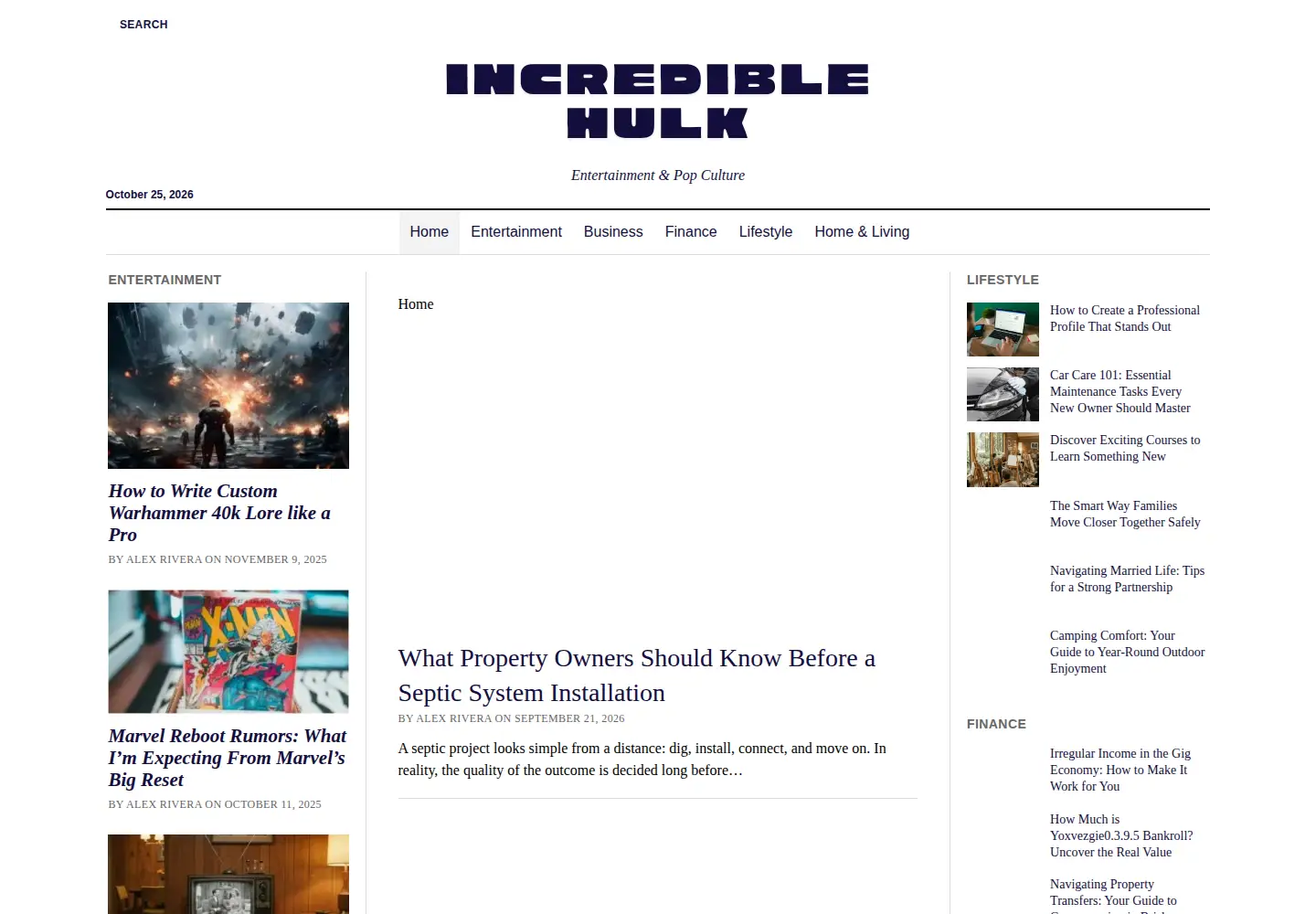 Screenshot of incrediblehulktvseries.com