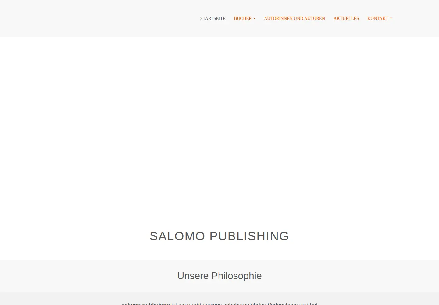 Screenshot of salomo-publishing.de