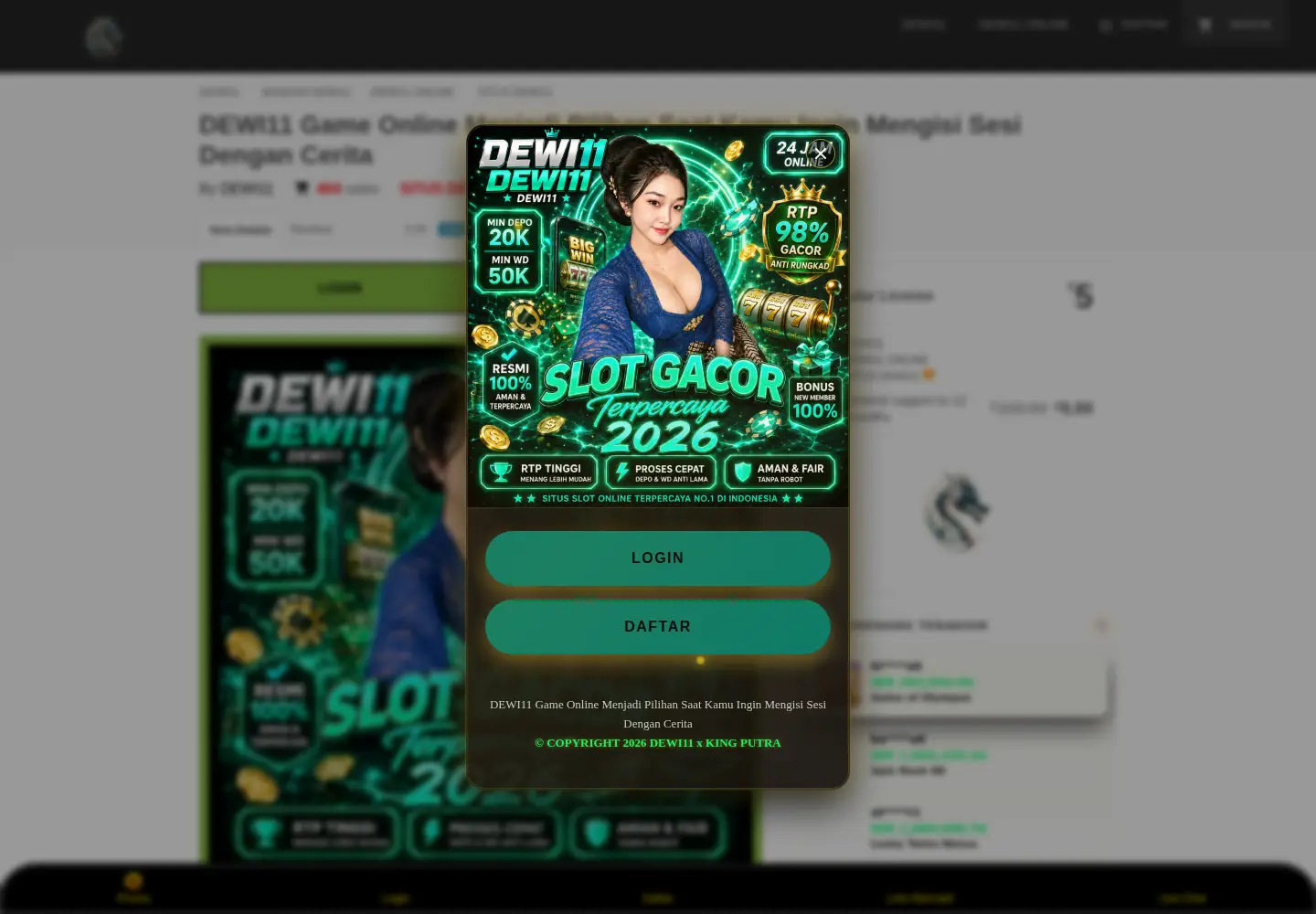 Screenshot of dalesdiscoveries.com
