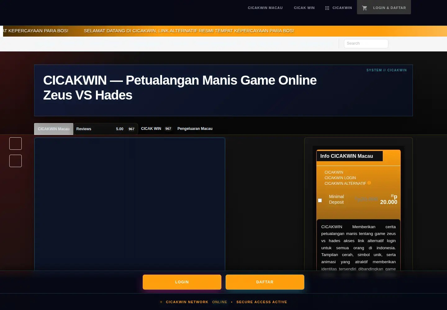 Screenshot of jamestroisi.net