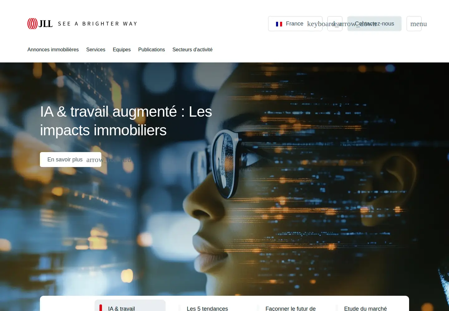 Screenshot of jll.com