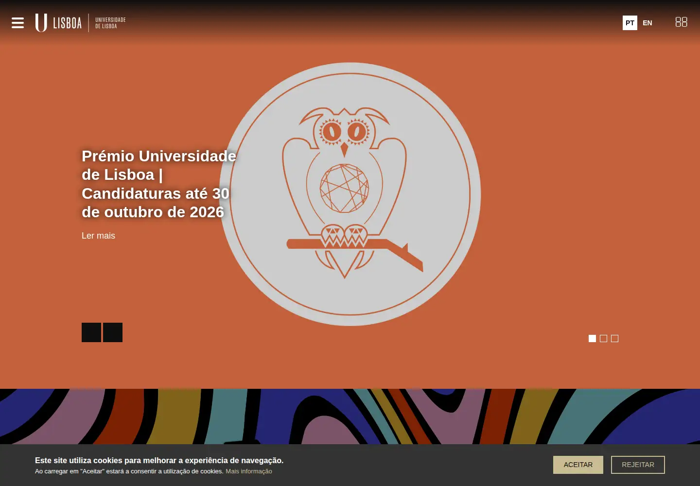 Screenshot of ulisboa.pt