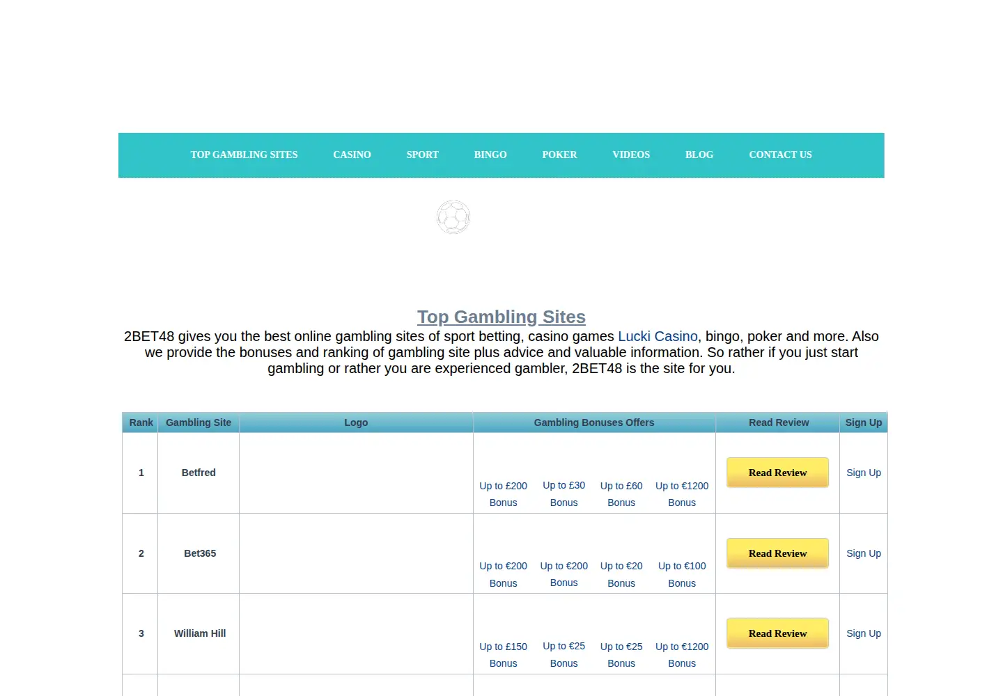 Screenshot of 2bet48.com