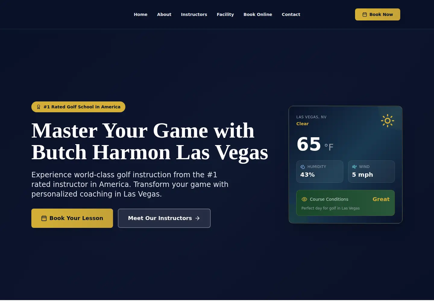 Screenshot of butchharmon.com