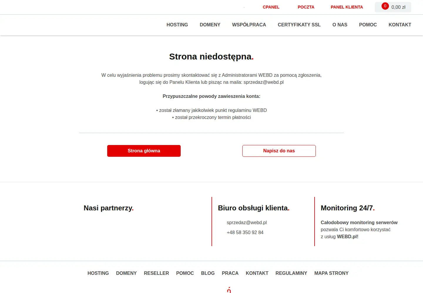 Screenshot of lucznictwokonne.pl