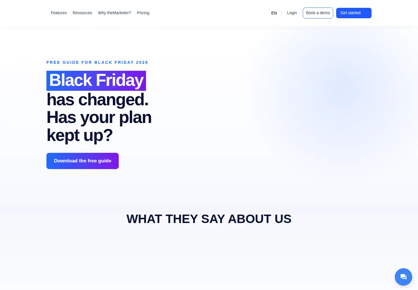Captured homepage of themarketer.ro in the current scan