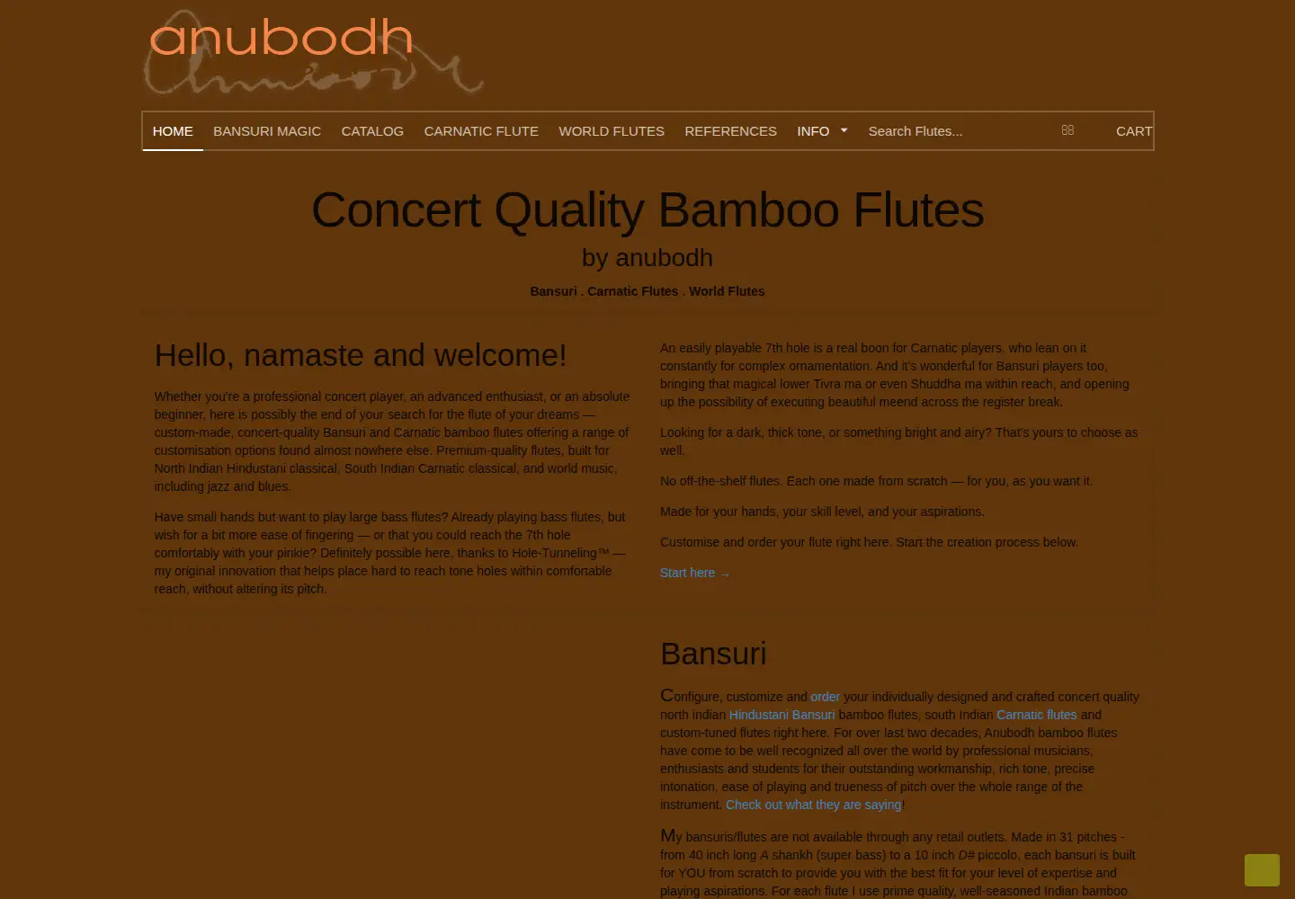 Screenshot of anubodh.com