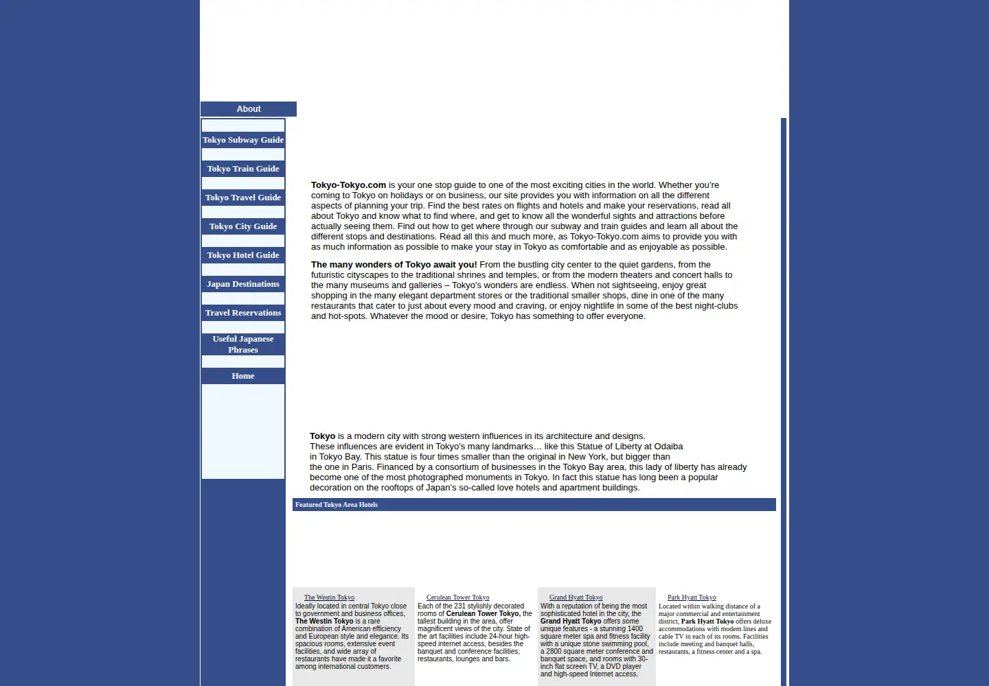 Screenshot of tokyo-tokyo.com