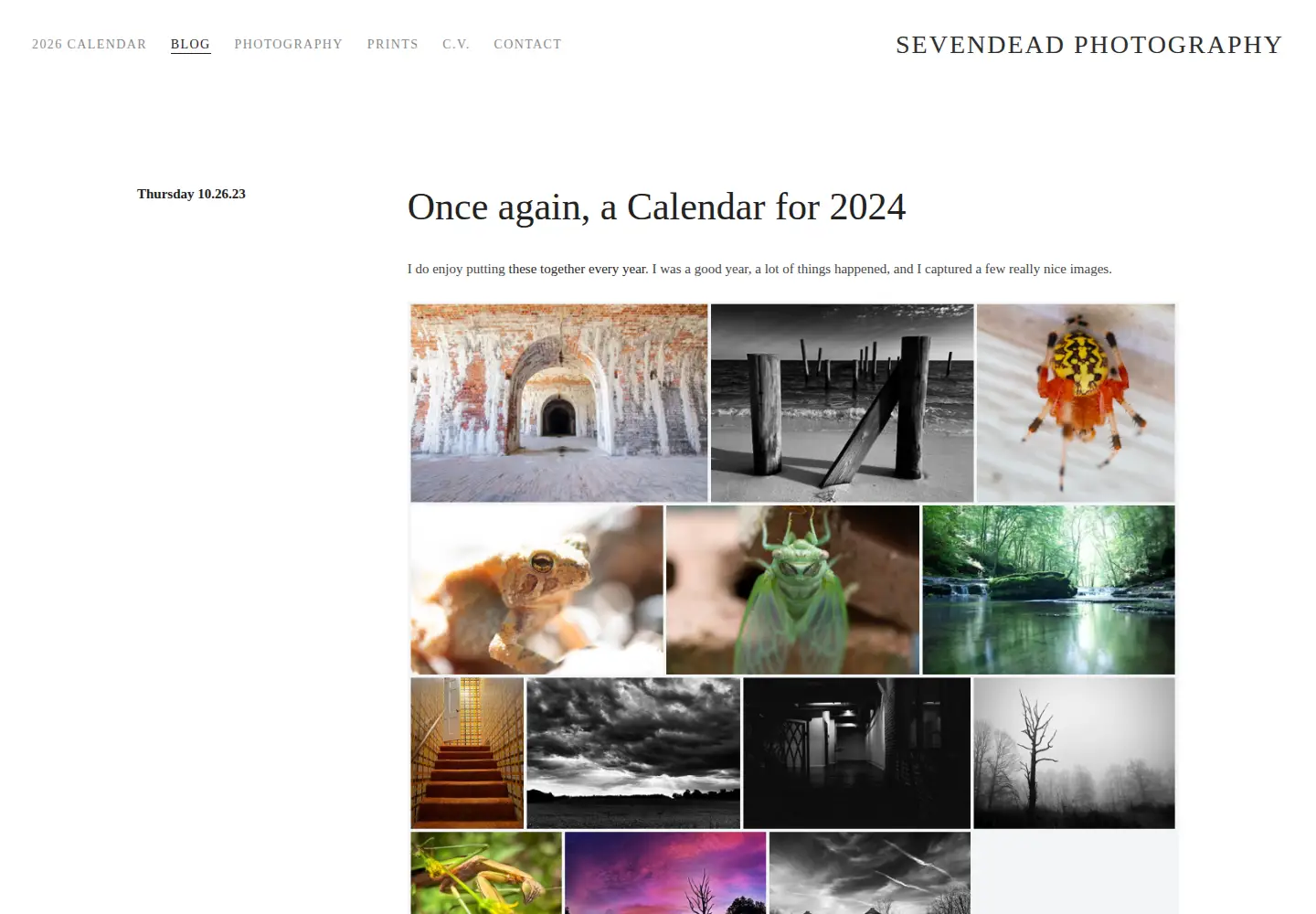 Screenshot of sevendead.com