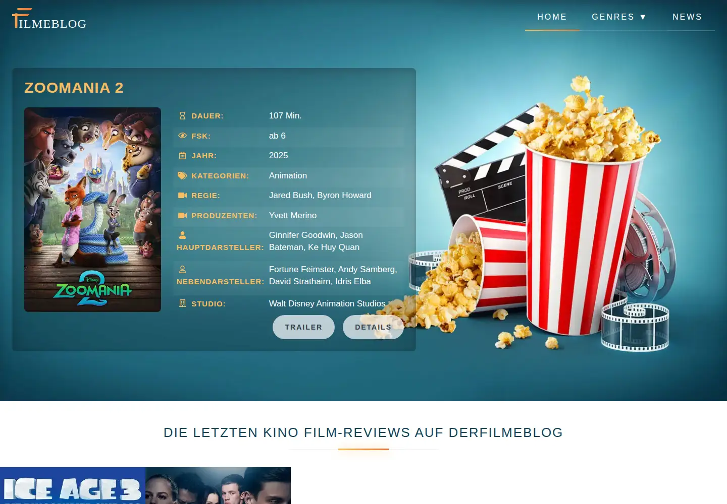 Screenshot of filmmusikwelt.de