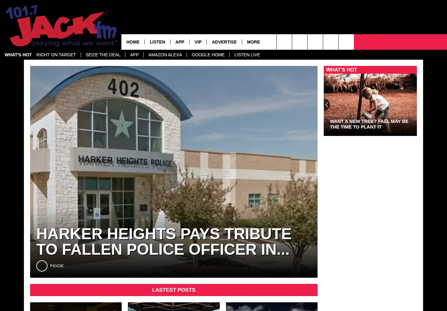 Captured homepage of k1017fm.com in the current scan