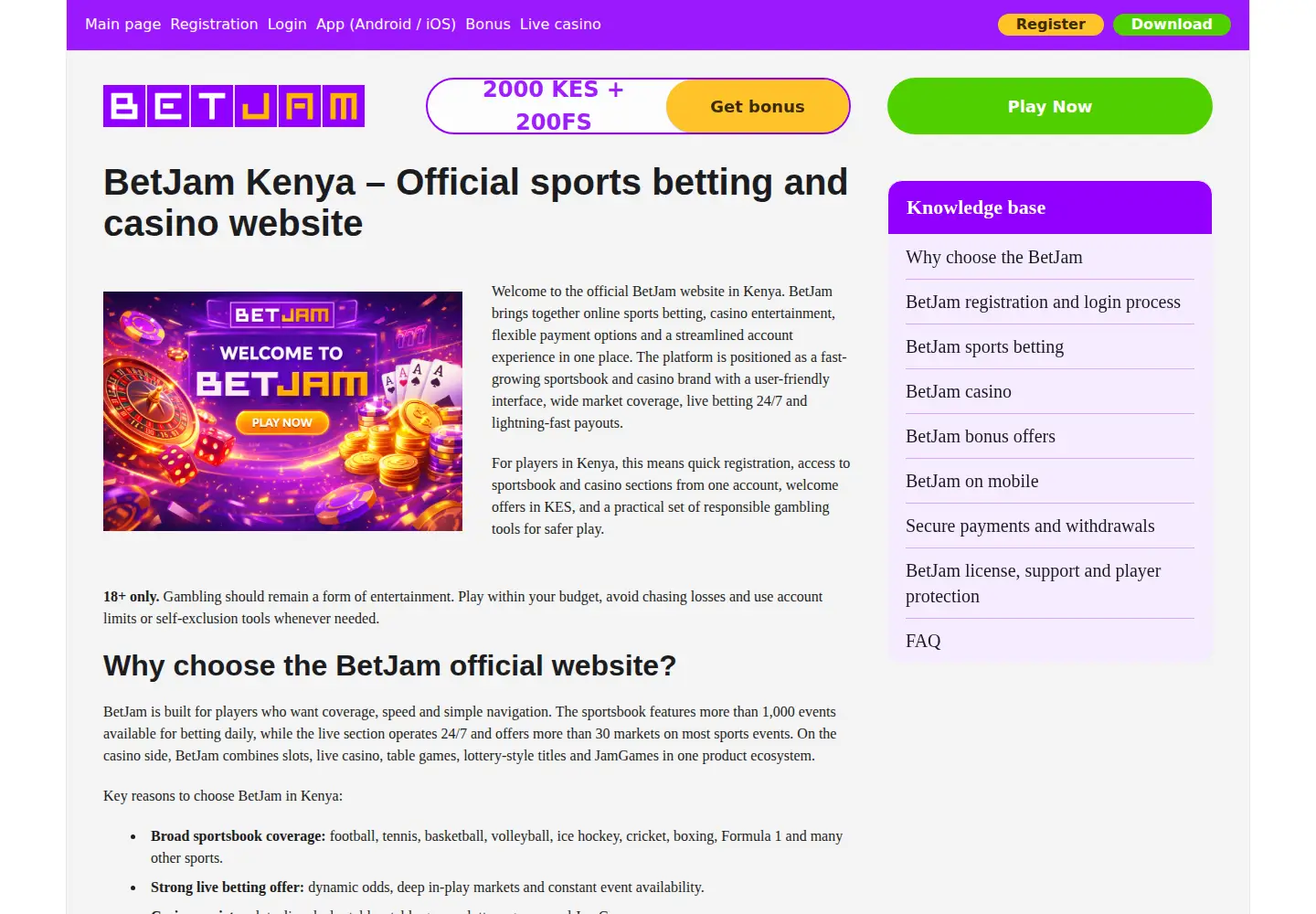 Screenshot of sarinoni.com