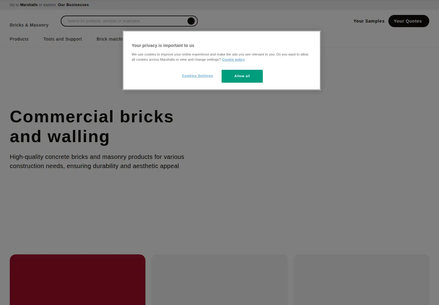 Screenshot of stancliffe.com