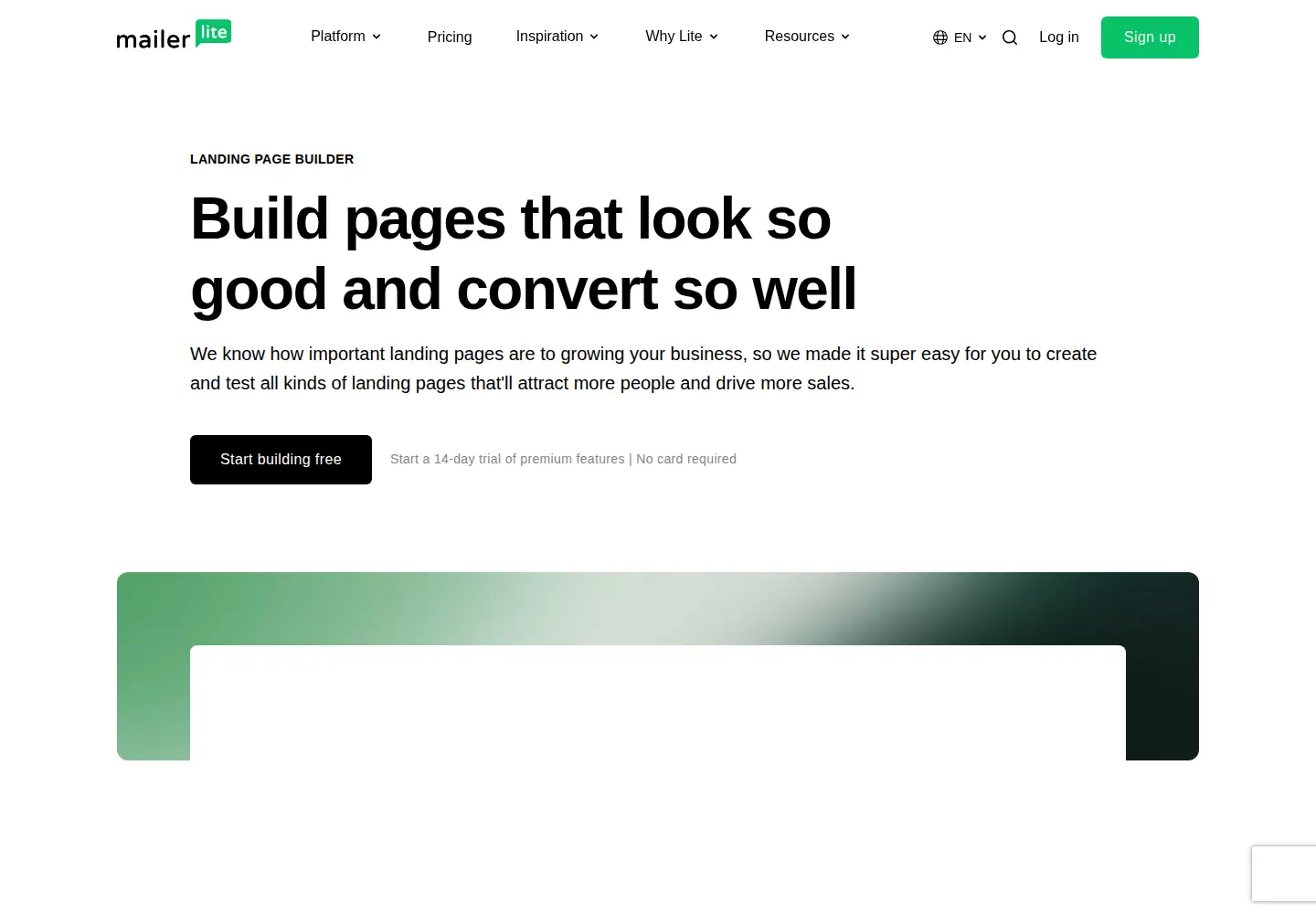 Screenshot of subscribepage.com