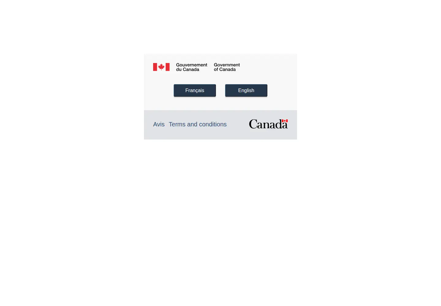 Screenshot of asc-csa.gc.ca