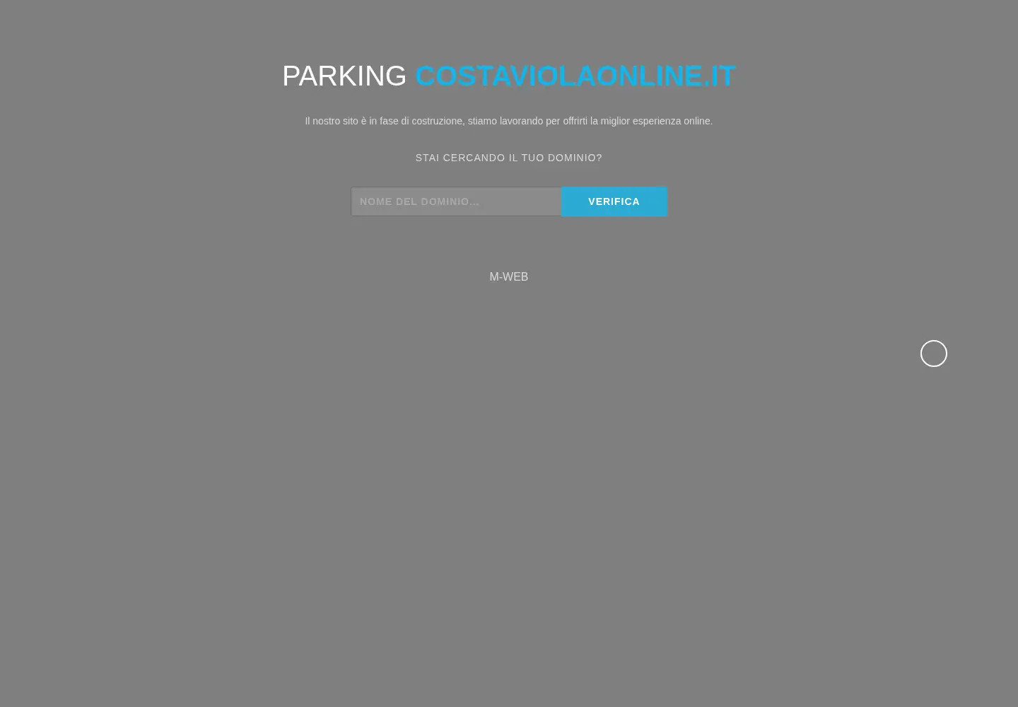 Screenshot of costaviolaonline.it