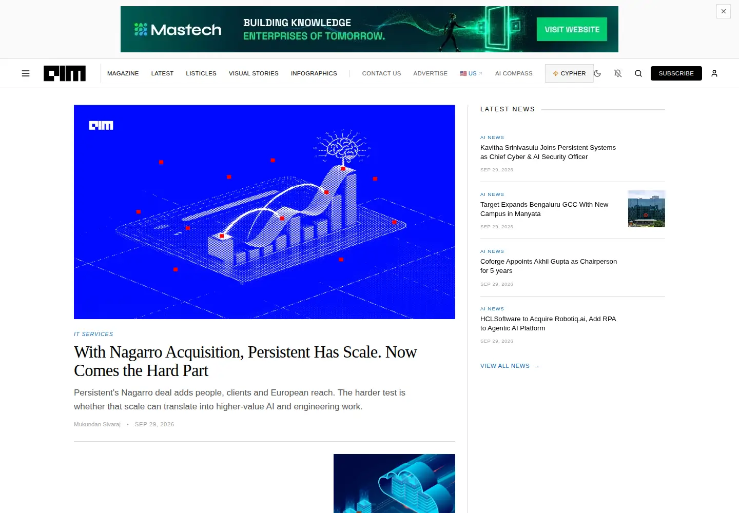 Screenshot of analyticsindiamag.com