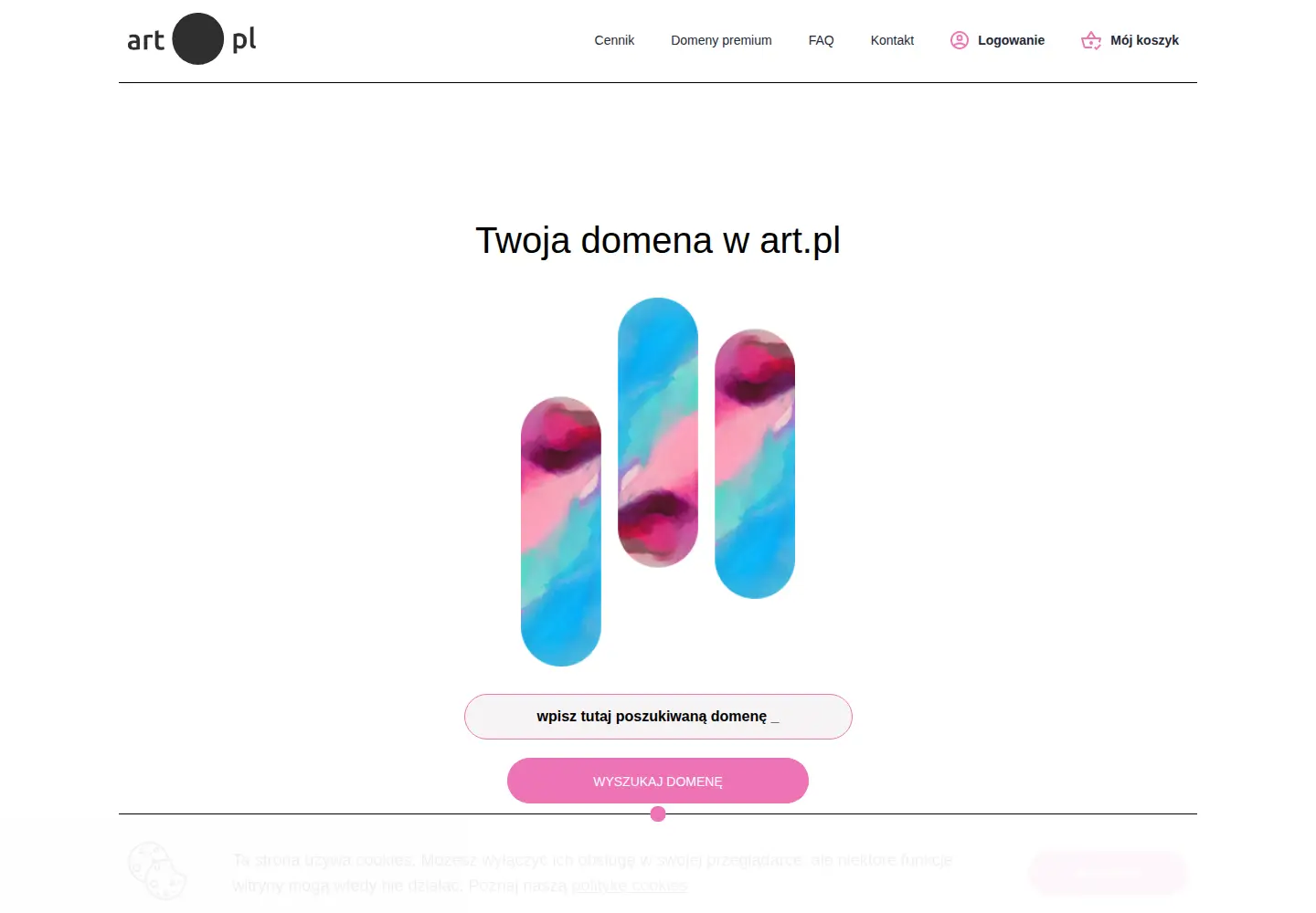 Screenshot of art.pl
