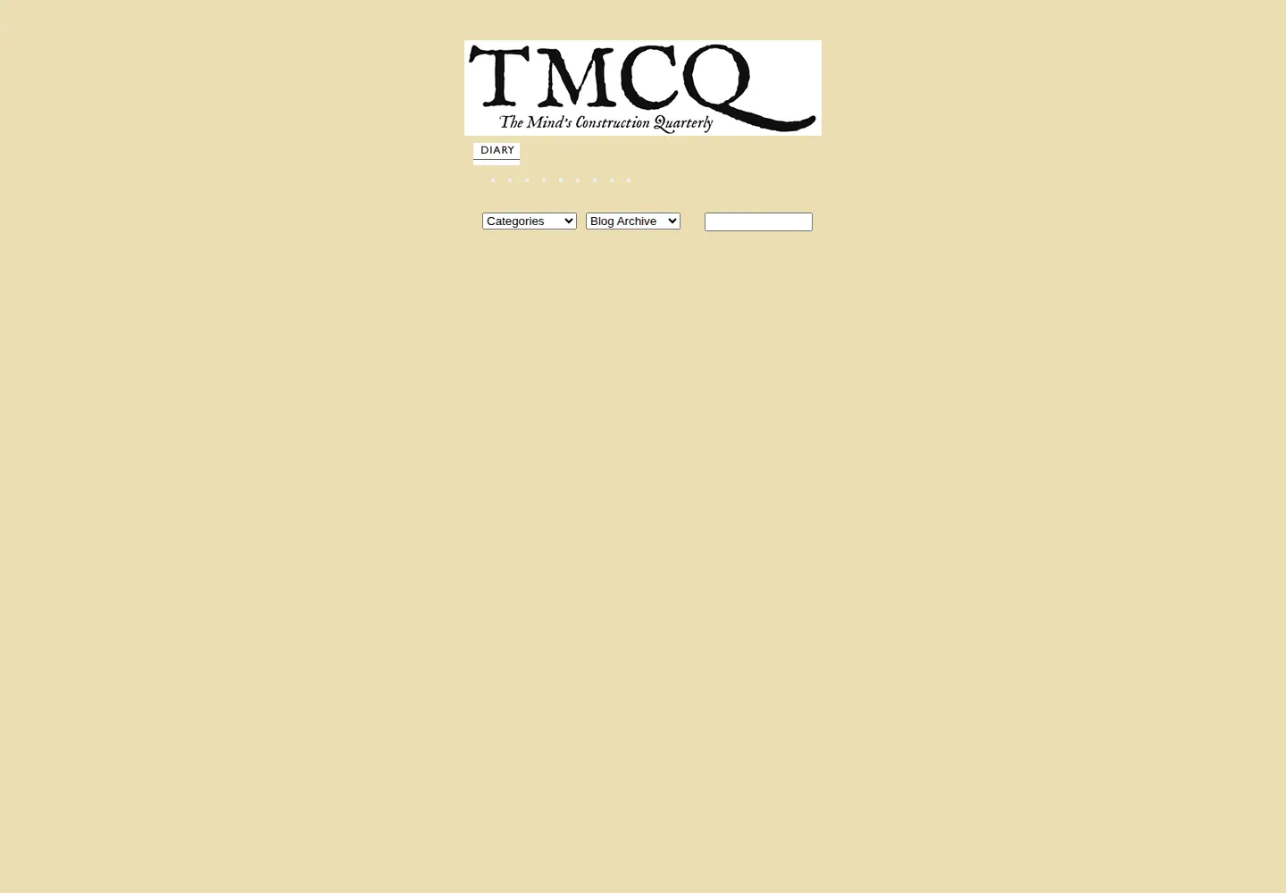 Captured homepage of tmcq.co.uk in the current scan