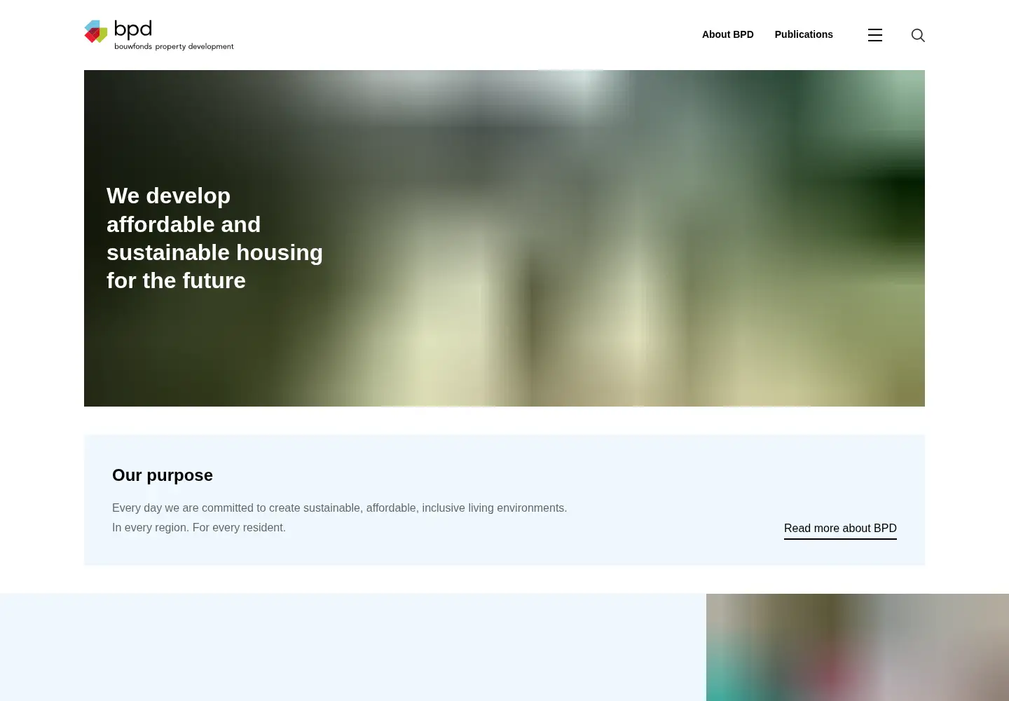 Screenshot of bouwfonds.com