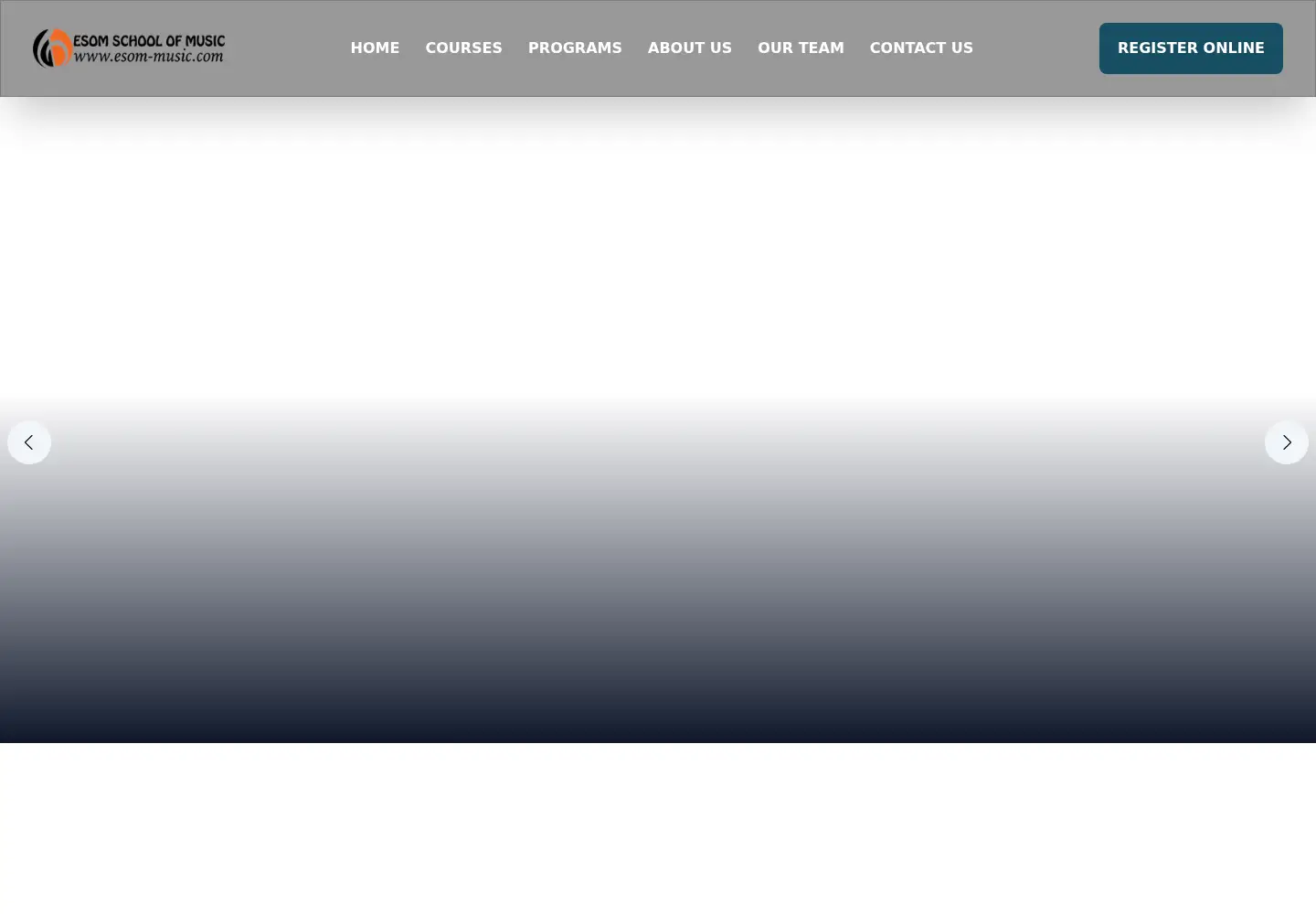 Screenshot of esom-music.com