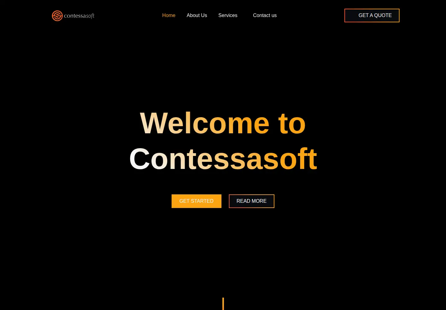 Screenshot of contessasoft.co.zw