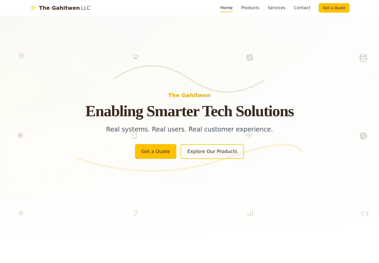 Screenshot of gahitwen.com