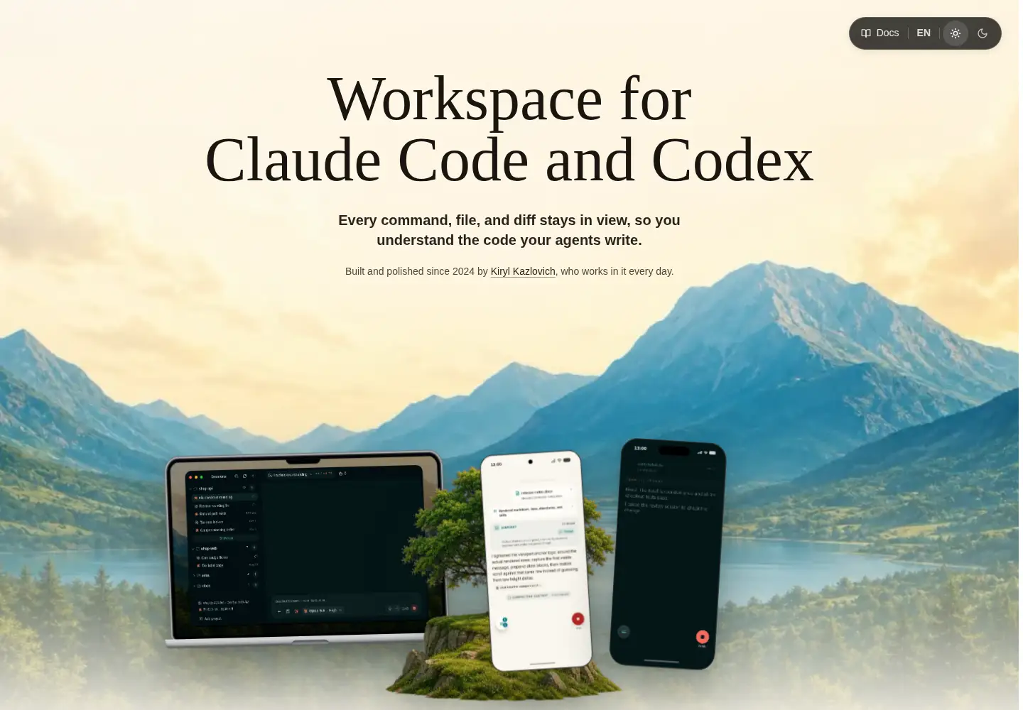 Captured homepage of plantocode.com in the current scan