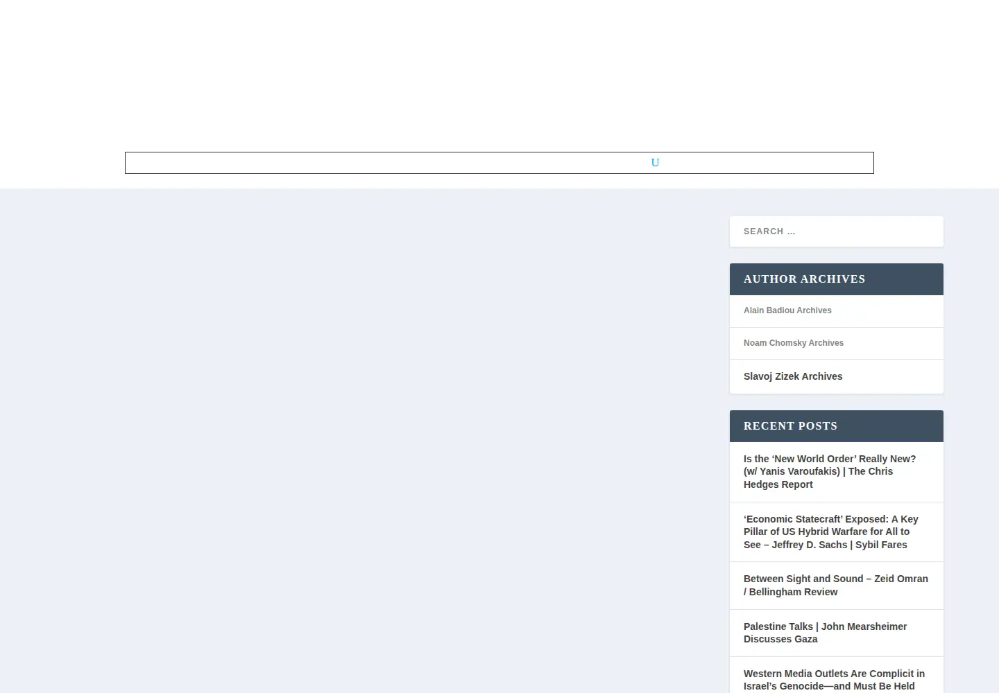 Screenshot of mideastdilemma.com