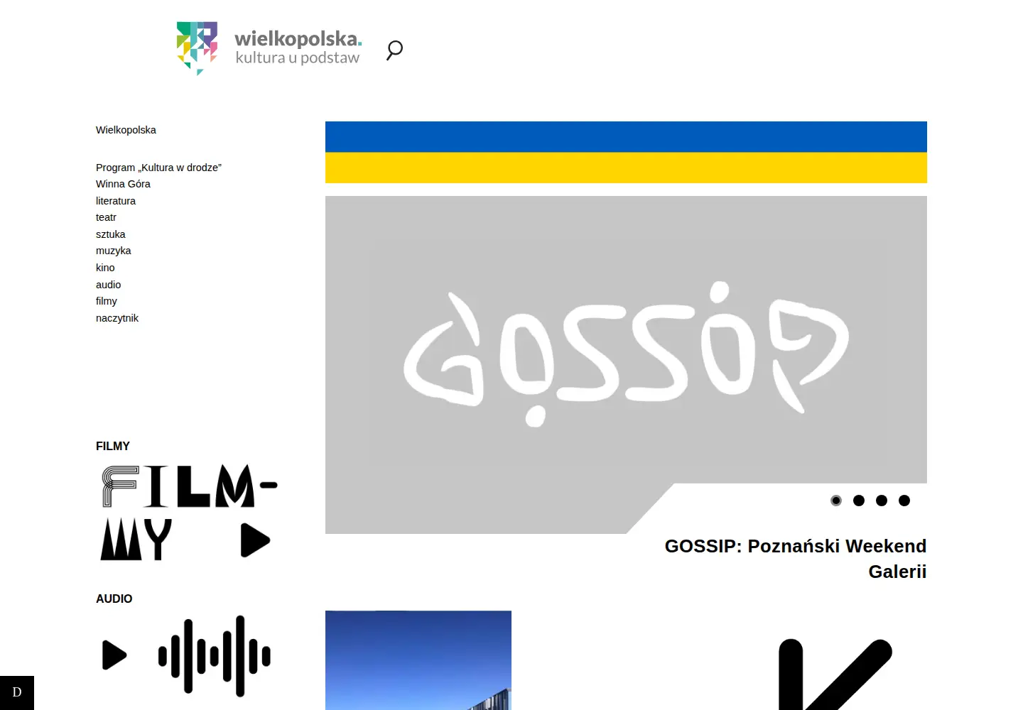 Screenshot of kulturaupodstaw.pl