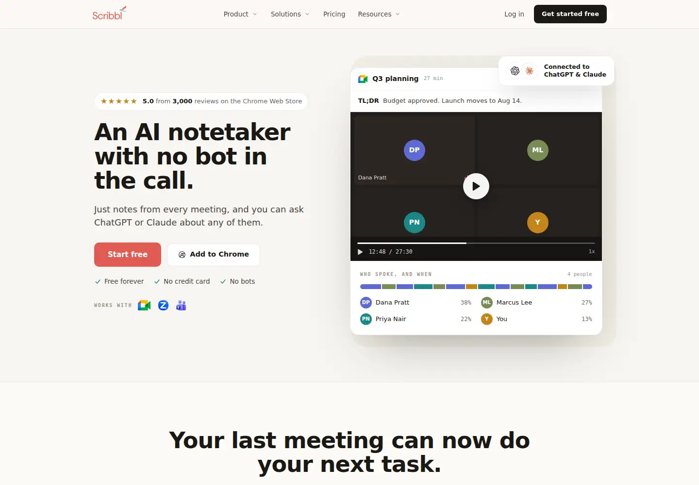 Screenshot of scribbl.co