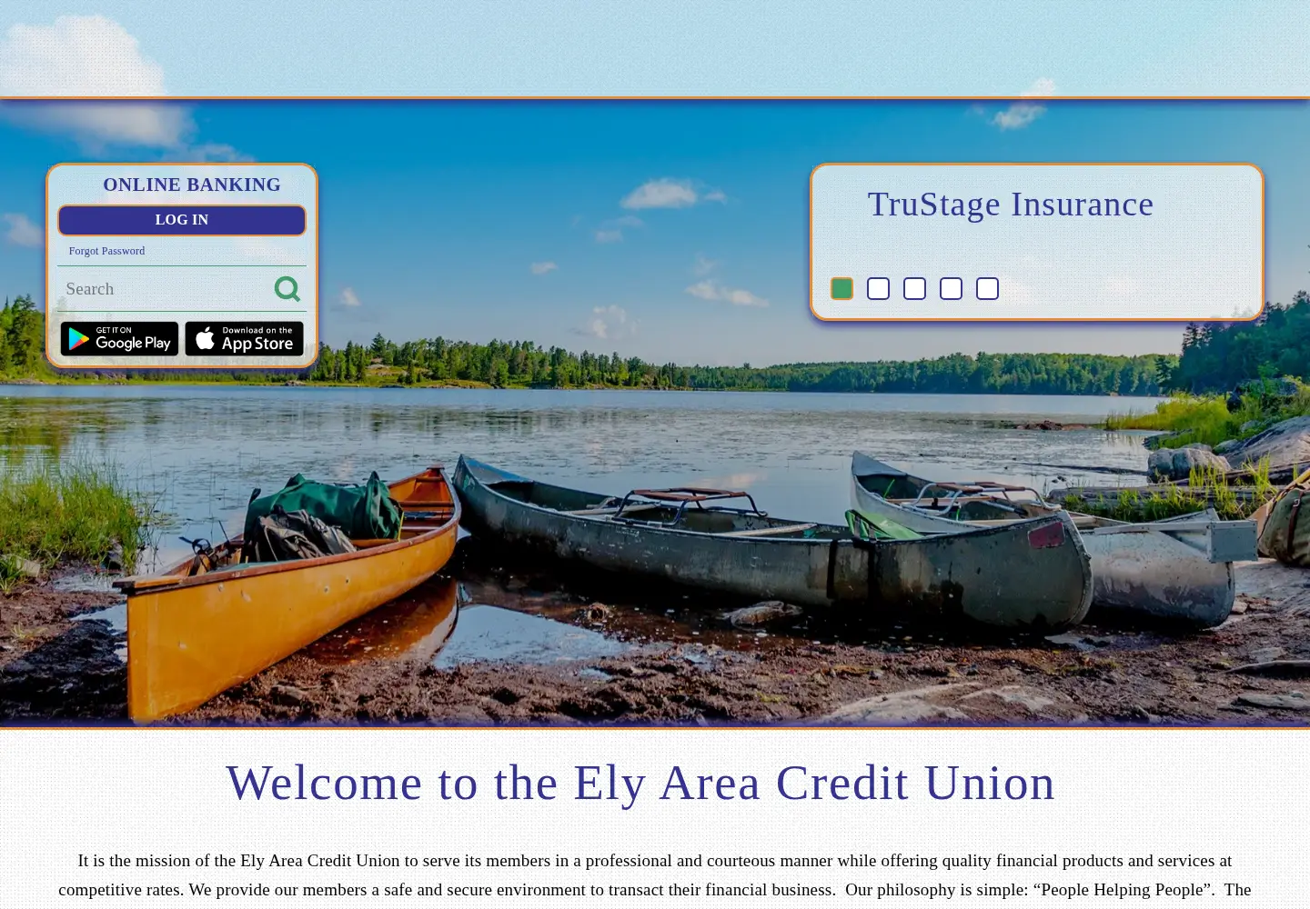 Screenshot of elyareacu.org