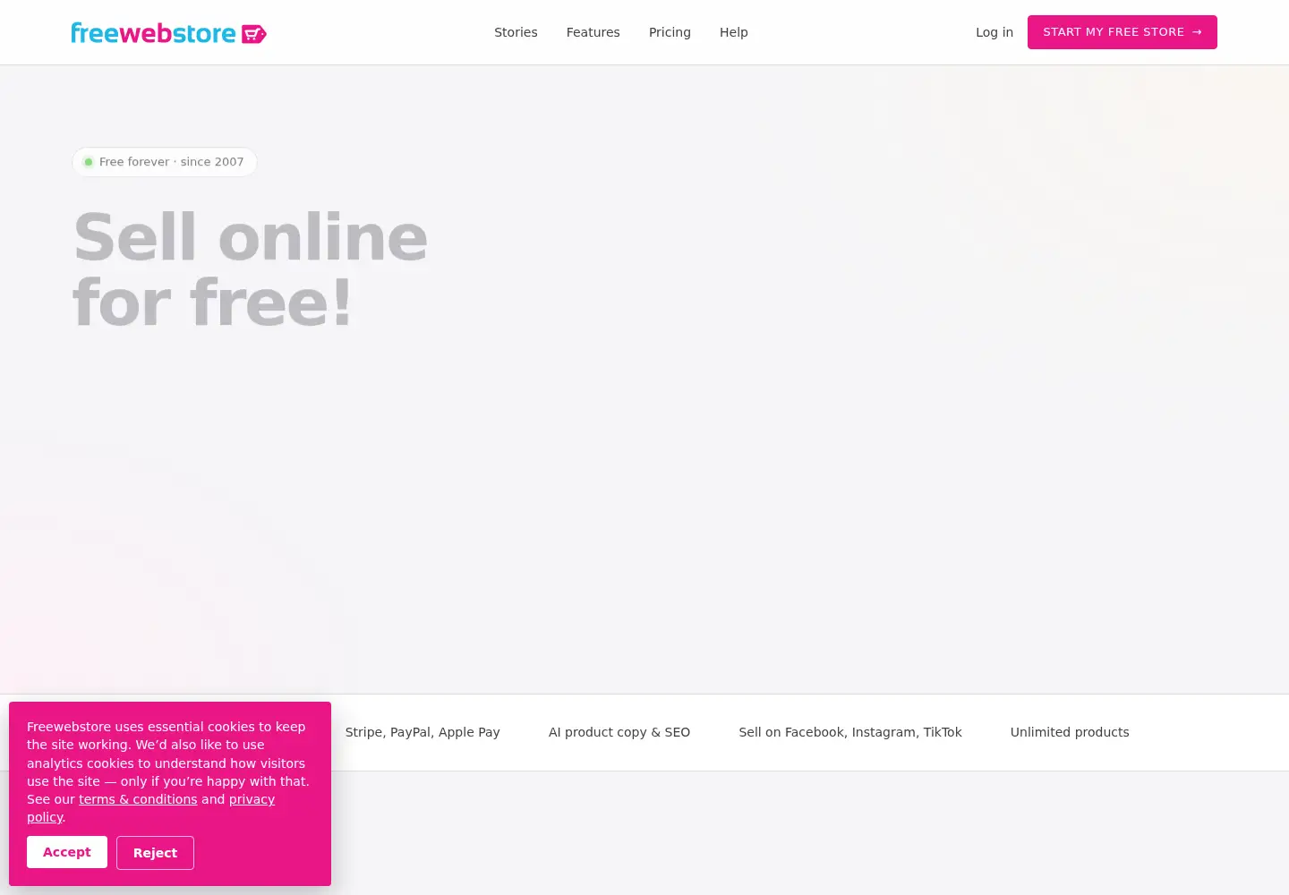 Screenshot of fwscheckout.com