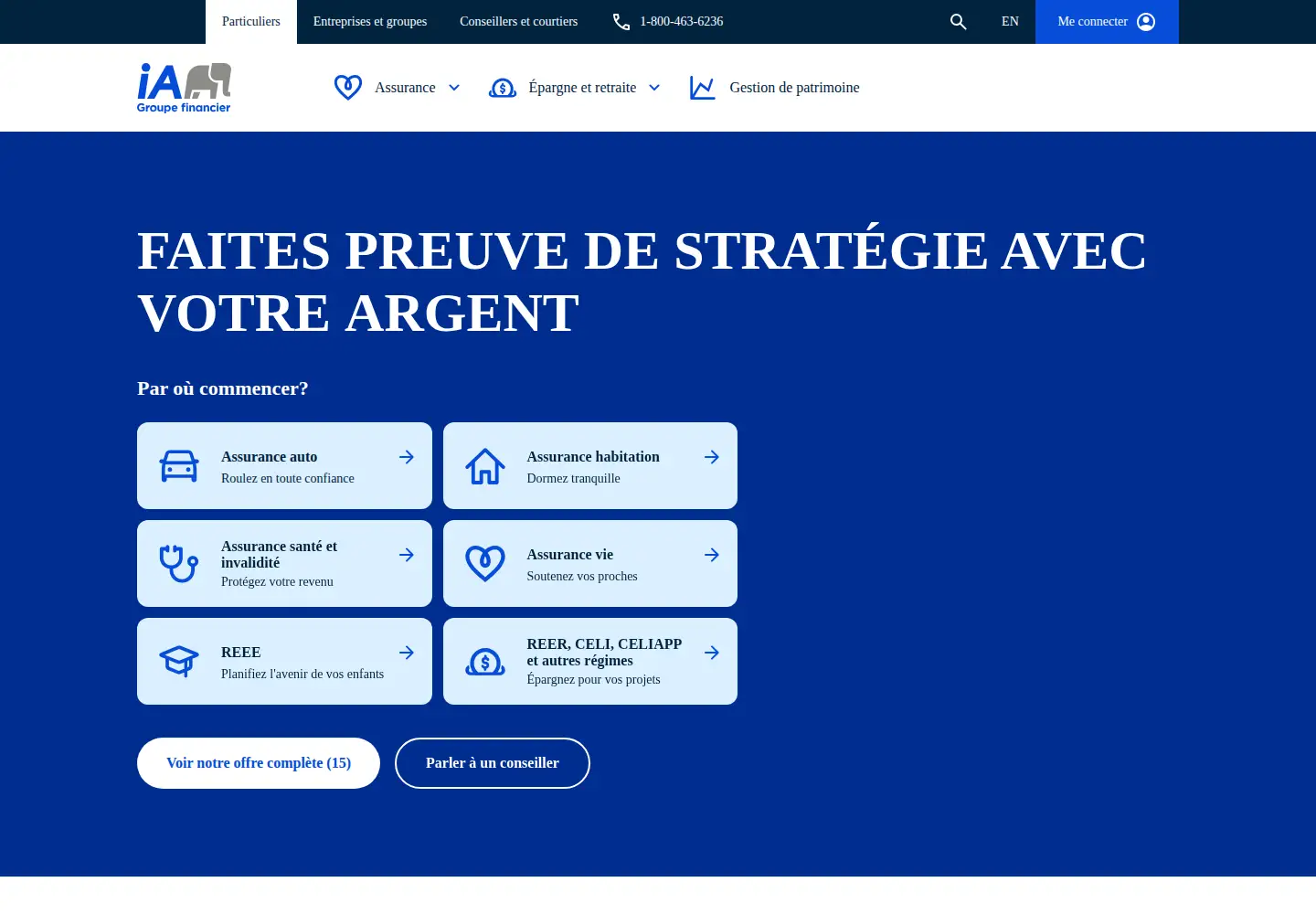 Screenshot of ia.ca